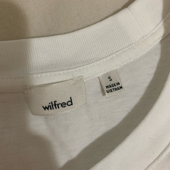 White Wilfred Tee - Picture 2 of 2